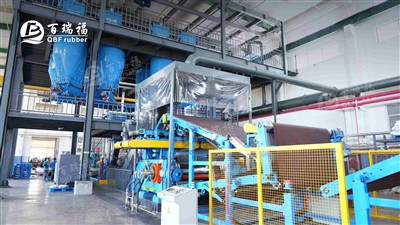 QBF Rubber Manufacturing Base gelanceerd state-of-the-art mengproductielijn.