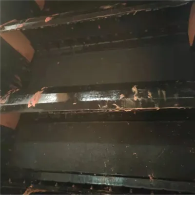 Anti-klevende, gegolfde zijwandtransportband